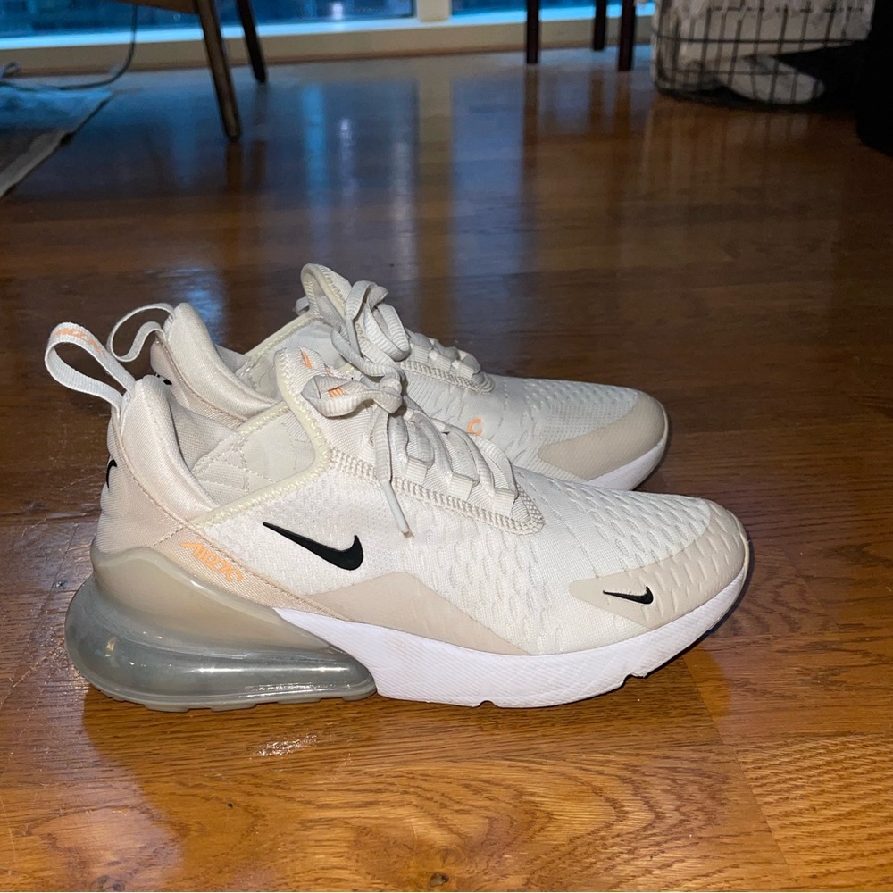 Nike Air Max 270 - Rare Womens in White Desert Sand